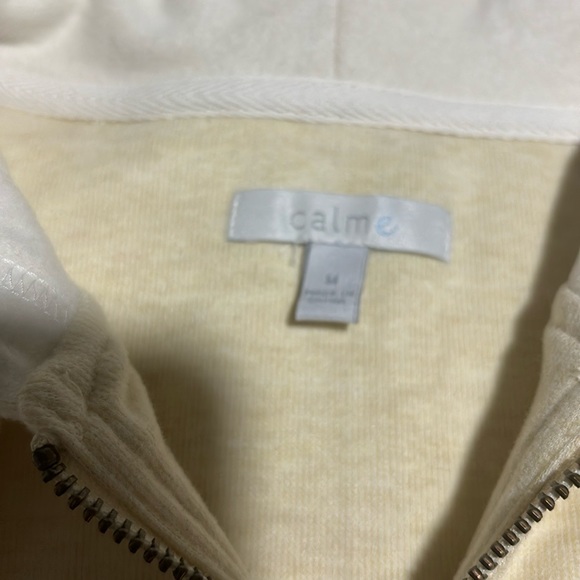 NWT Calme by Johnny Was zip front Hoodie - Picture 6 of 8